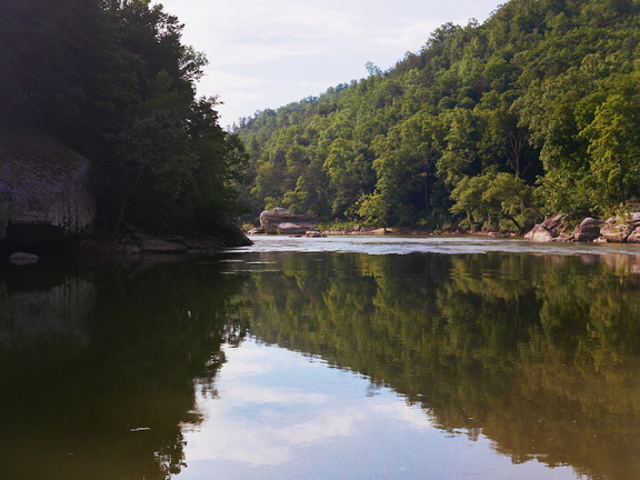 Cumberland Falls in June, 2010